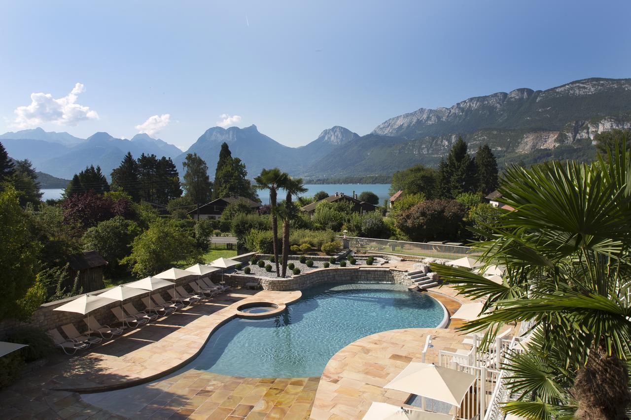 Hotel Les Grillons Talloires Eksteriør bilde